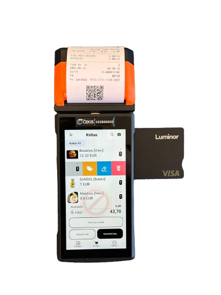 paykit kasos aparatas